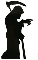 Halloween Window Silhouettes Horror Decorations Reusable Spooky Party Decor x 2
