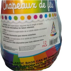 Rainbow Cone Party Hats Happy Birthday Kids Adults 12pcs NEW