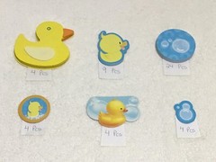 Over 376 Piece Rubber Ducky Baby Shower Kit – Games, Menu, Photos & Phone Assist