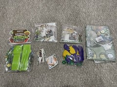 Plants Vs Zombie Birthday Party Supplies Decorations