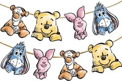 Cute Bear Banner For Baby Shower Decorations Birthday Banner Party Decoration…