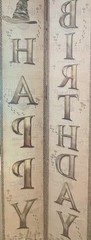 Harry Potter Birthday Party Decorations Happy Birthday Banners Hanging, 2 pieces