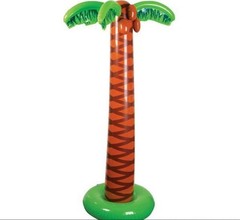 Inflatable Palm Tree 70” x 43” Tropical Theme Party Decor Beach Luau Coconuts