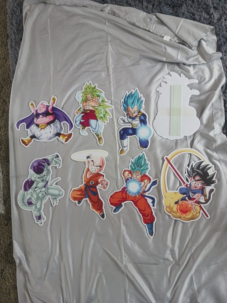 Dragon Ball Z Yard Decorations Birthday Supplies 8 Piece T2-010