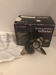 Western Westwinds RPB-6HG Helium Balloon Inflator With Gauge Handtight