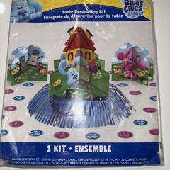 Nickelodeon Blues Clues & You Table Decorating Kit New Birthday Party supplies