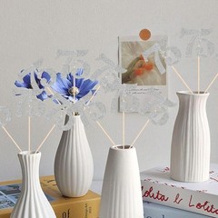Silver 75th Birthday Anniversary Centerpiece Sticks Glitter Table Decor 12 PCS