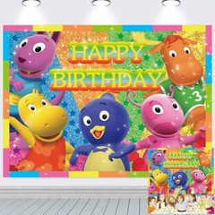 The Backyardigans Party Supplies Party Decor Backdrop Banner Background 7x5ft