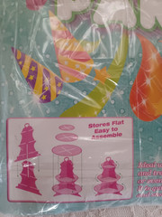 NEW~LILO & STITCH 3 TIER CARDBOARD CUPCAKE TREAT STAND BIRTHDAY PARTY DECORATION