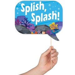 Under the Sea Photo Booth Props – 41-pc Photobooth Kit with 8 x 10-Inch Sign,…