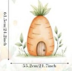 Baby Shower Egg Bunny Cardboard Large Cutouts Party Decorations