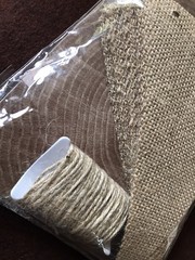 American Crafts 24 PCS Burlap Banner 4.6″X6.37″ Burlap Pennant Flag-DIY
