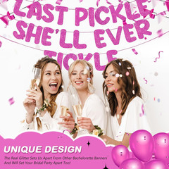 Pre Strung Funny Bachelorette Banner Naughty Bachelorette Party Decorations Glit