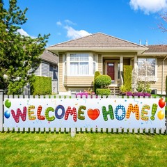 Labakita Welcome Home Banner, Decorations for Hospital/Military/Navy/Marine C…