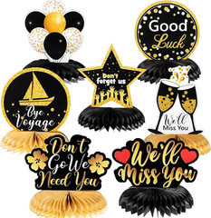 7 Pieces Farewell Party Decorations We Will Miss You Decorations Honeycomb Going