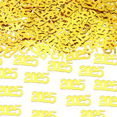 200Pcs 2025 Confetti New Year Table Decor Glitter Confetti Christmas Confetti fo