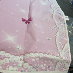 Pink Pearl Princess Birthday Backdrop, 5×3 Girl’s Party, Crown & Sparkle Design