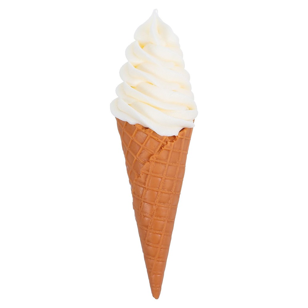 Fake Ice Cream Cones White Mini Artificial Ice Cream Cone Models for Decor