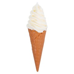 Fake Ice Cream Cones White Mini Artificial Ice Cream Cone Models for Decor