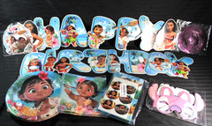 Disney Moana Birthday Party Supply Decorations – Banner, Plates, Props & MORE #2
