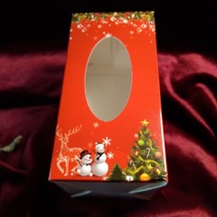 Christmas Tree Bauble LED Light Up Decoration Christmas Pendant Plastic Hanging