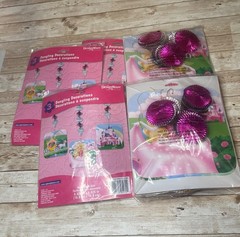 6 Packs Designware 3 Pack Princess Dangling Decorations