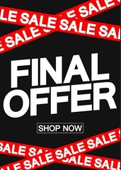 Final Offers Sale Now On Poster Retail Shop Business Large & Small Posters
