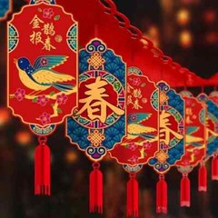 Chinese Spring Festival Pendant Home Door room decorations Luck wealth ornament