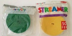 500Ft Jumbo Size Crepe Paper Streamers Buttercup Bright Yellow-Party Decoration