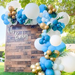 Light Blue Balloons 50pcs 5 Inch Small Mini Baby Pastel Sky Aqua Blue Balloon…