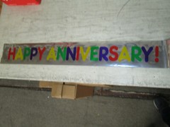 Roll Banners, FOIL HAPPY BIRTHDAY Party Supplies ***SEE DETAILS***