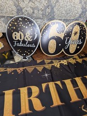 60th Birthday Decorations