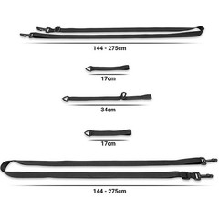 Stabilize Your Outdoor Umbrella with Adjustable Ratchet Strap 17-275 cm