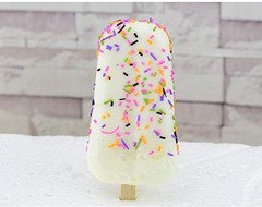 Artificial Ice Cream Realistic Simulation Imitation Fake Food Popsicle Model Rep