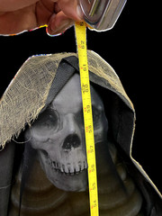 Light Up Hanging Grim Reaper with Hood (Grey) JOYIN US CORP. (Flexible Shipping)