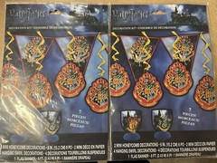 2 Pack Harry Potter Party Decorations Kit Hogwarts Gryffindor Honeycomb Birthday
