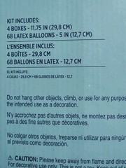 Modern Balloon Kit Includes 4 Boxes And 68 Balloons Birthday Box Balloons