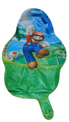 9PCS Mario Video Game Themed Mylar Balloons Foil Kids Birthday Party Decorations