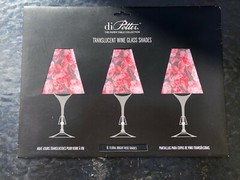 Wine Glass Shades, Decorative, Illuminate with tea light, DiPotter, 6 shades