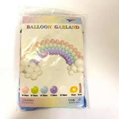 Rainbow Arch Kit DIY Latex Balloon Garland for Birthday Baby Shower Party
