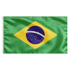 Flag, Flag of 3×5 Ft – Polyester Lightweight Flags with 2 Brass 1 Pc Brazil