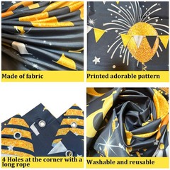 Black And Gold 21st Birthday Decorations For Him Her Balloons Backdrop Swirls