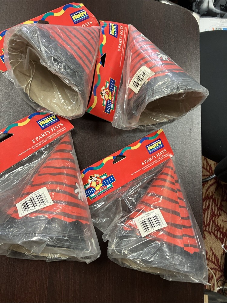 32 Mickey Mouse Soccer Sport Party Hats Party Supplies Birthday