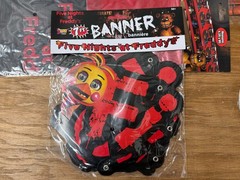 FIVE NIGHTS AT FREDDY’S Large Mixed Party Supplies Lot 6 Piece Decorations