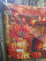 Thanksgiving Backdrop Thanksgiving Party Decorations Banner Grommeted 72″ x 43″