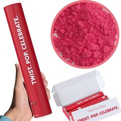 Red Powder Cannons Smoke Bombs Biodegradable Poppers | 2 Pack | Launch 25 ft …