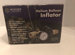 Western Westwinds RPB-6HG Helium Balloon Inflator With Gauge Handtight