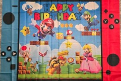 Video Game Characters Birthday Party Pack With 2 Banners For 20 Guest