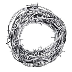 Fake Rusted Barbed Wire Halloween Decorations Plastic Barb Wire Decorations