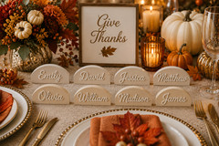 Personalized Name Place Cards | Kids Birthday Party Decorations